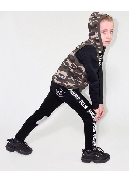 Mybrand Çocuk Lüks Sweatshirt MB-007SIYAH modelleri