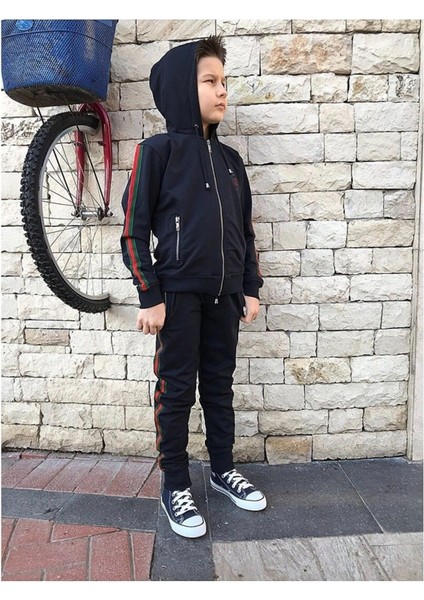 Mybrand Erkek Çocuk Lüks Eşofman Takımı MB-019