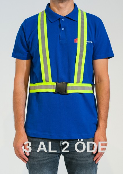 Motosiklet Scooter Bisiklet Reflektörlü Ikaz Yeleği 3 Al 2 Öde