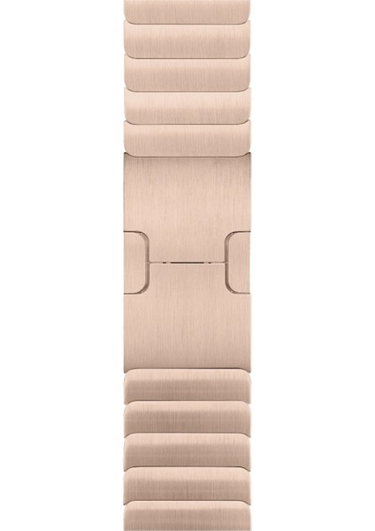 Apple Watch Uyumlu Gold Paslanmaz Çelik Bilezik Akıllı Saat Kordonu 45-49MM Series 7, 8, 9, 10, Se, Ultra modelleri