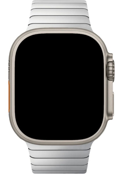 Apple Watch Uyumlu Paslanmaz Çelik Bilezik Akıllı Saat Kordonu 45-49mm Series 7, 8, 9, 10, SE, Ultra fiyatları