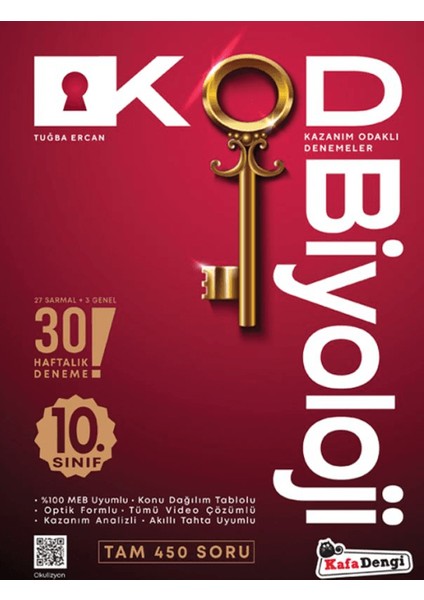 (Sınıf: 10) Biyoloji Kod 30 Deneme