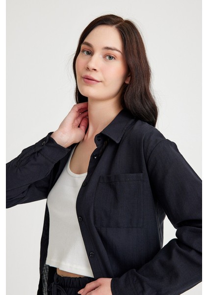 Keten Günlük İkili Takım Elbise Pantolon Gömlek