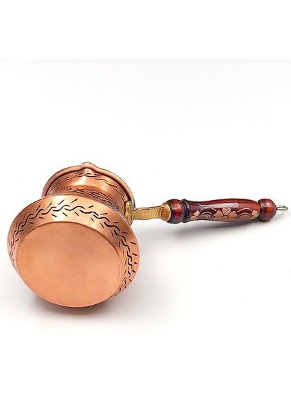 Eskitme Bakır Cezve - 2 Kişilik fiyatları