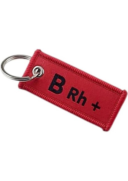 B Rh+ Kan Grubu Bez Anahtarlık 1 Adet