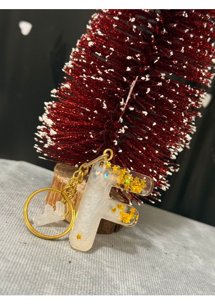 Epoksi Harf Anahtarlık F ve Y Harfi modelleri