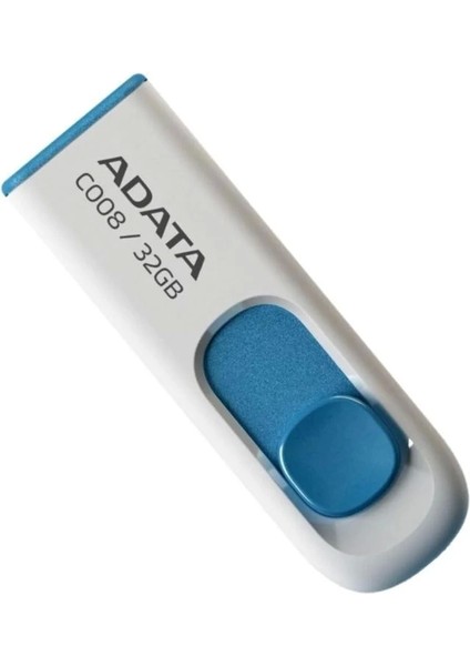 C008 32GB USB 2.0 Geri Çekilebilir Kapaksız Flash Sürücü - 50'li Paket