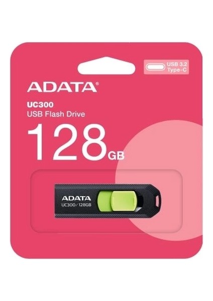 USB 128GB UC300 3.2 USB Type C Interface Flash Bellek