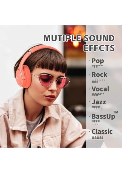 Berıbes Kulak Üstü Bluetooth Kulaklık Kırmızı modelleri