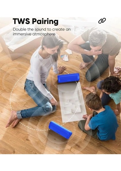Hd Ses Özellikli Bluetooth Hoparlör Lacivert indirimleri