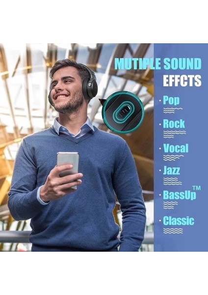 Berıbes Kulak Üstü Bluetooth Kulaklık Siyah modelleri