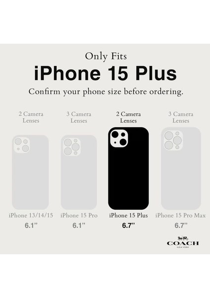 iPhone 15 Plus Kılıf Taba Rengi Tan