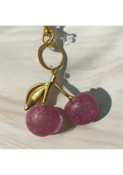 Kiraz Çanta Aksesuarlı Charm fırsatları