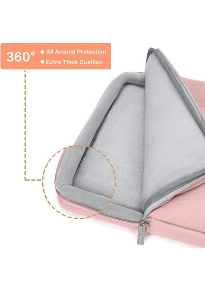 Mosıso 360 Koruyucu Laptop Omuz Çantası 16 Inch Pembe fiyatları