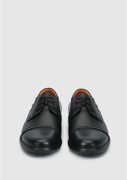Siyah Deri Erkek Ayakkabı modelleri