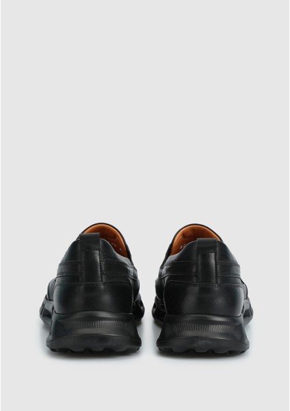 Siyah Deri Erkek Ayakkabı fırsatları