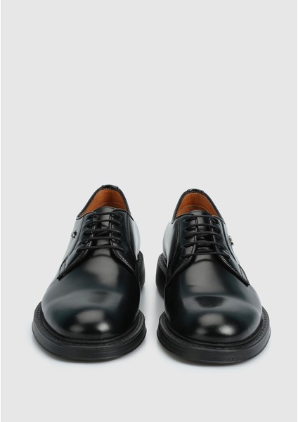 Siyah Deri Erkek Ayakkabı modelleri