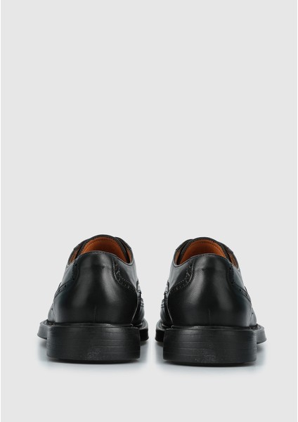 Siyah Deri Erkek Ayakkabı fırsatları