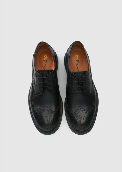 Siyah Deri Erkek Ayakkabı indirimleri