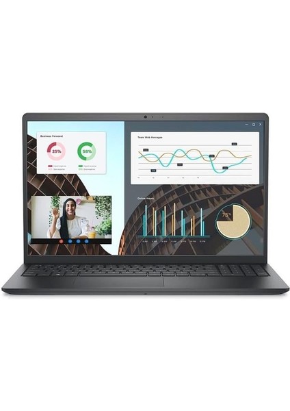 15.6" Vostro 3530 N1605PVNB3530 Core I7 1355U-16GB RAM-512GB Nvme-Fdos