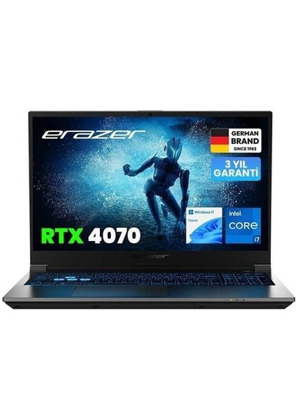 15.6" Deputy P60 MD62624 Core I7 13620H 16GB- 1tb M2 Nvme 8gb RTX4070 W11H