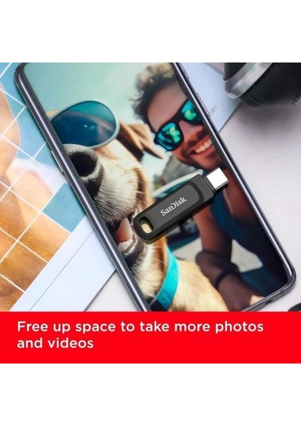 Sandisk Ultra Dual Drive Go USB Type-C Flash Bellek Siyah 512 GB modelleri