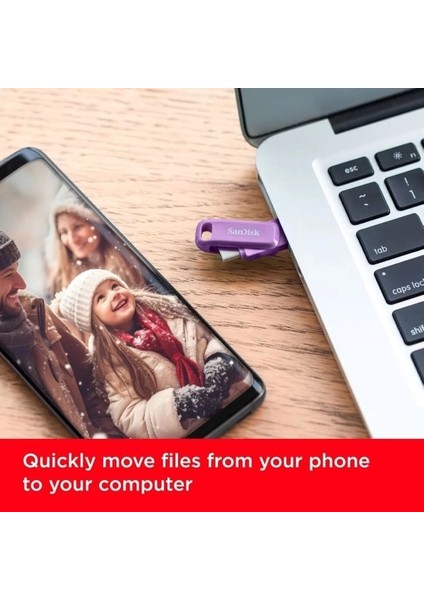 Sandisk Ultra Dual Drive Go USB Type-C Flash Bellek Lavender 256 GB indirimleri