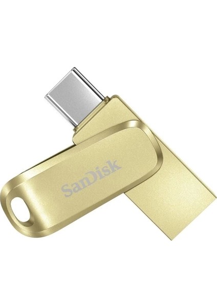 Sandisk Ultra Dual Drive Luxe USB Bellek 256 GB Gold