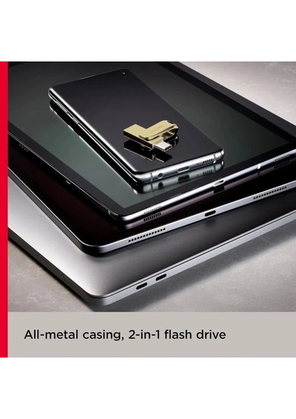 Sandisk Ultra Dual Drive Luxe USB Bellek 256 GB Gold fiyatları