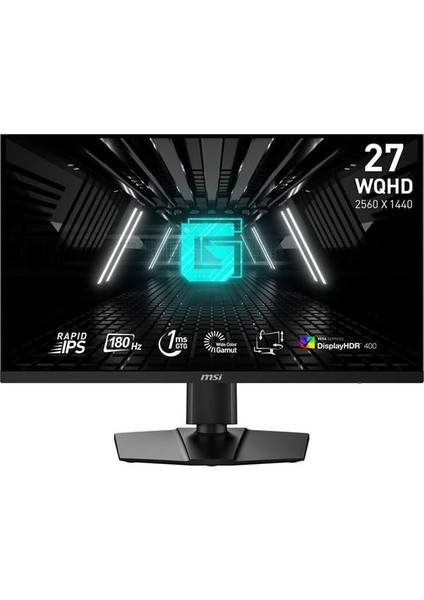Msı 27" Flat Rapıd IPS G274QPF E2 1ms 180HZ Hdmı-Dp Pıvot Gamıng Monitör 2560X1440