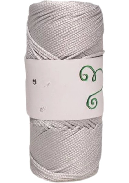 Makrome ipi 3mm Polyester Gri