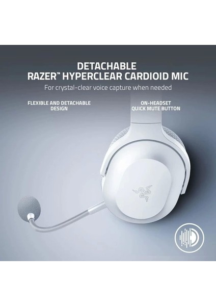 Barracuda Kablosuz Oyun Kulaklığı Beyaz Barracuda x Kulaklık indirimleri