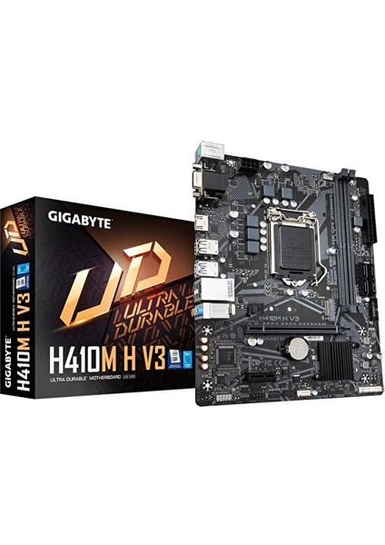 Gıgabyte Intel H610M S2H Ddr5 5600 (Oc) Vga+Hdmı+Dp+Dvı-D M.2 1700P USB 3.2 Gen1 (12-13. Nesil)