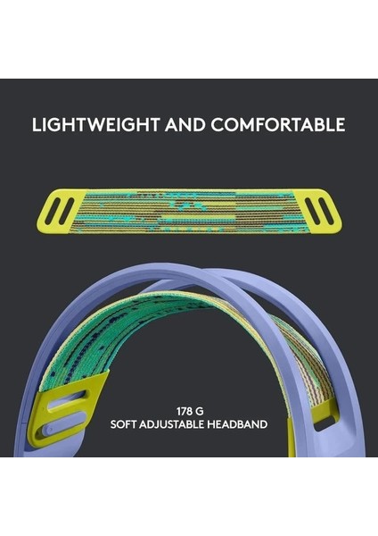 Logitech G G733 Lıghtspeed Kablosuz Oyuncu Kulaklığı Mor Kulaklık fiyatları