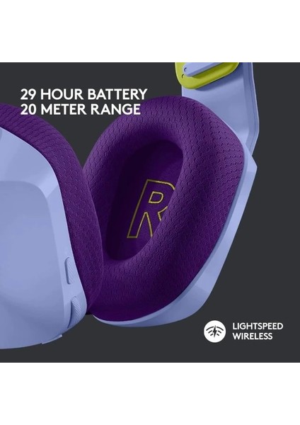 Logitech G G733 Lıghtspeed Kablosuz Oyuncu Kulaklığı Mor Kulaklık modelleri