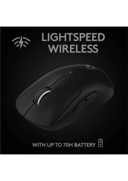 Logitech G Pro x Superlıght Ultra Hafif Hero Oyuncu Mouse Black Mouse