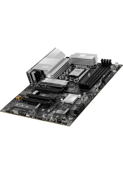 MSI PRO Z890-S WIFI PZ DDR5 8800MHZ(OC) USB 20Gbps 3xM.2 1xTB4 HDMI DISPLAY 2.5G LAN WIFI7 ATX 1851P