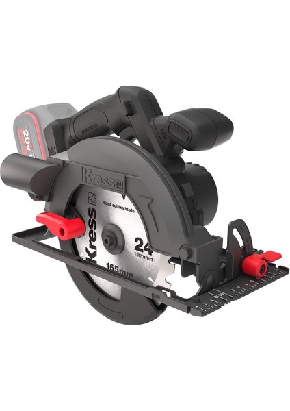 KUE12.9 20VOLT 165 mm Kömürsüz Profesyonel Daire Testere (Akü Dahil Değildir)