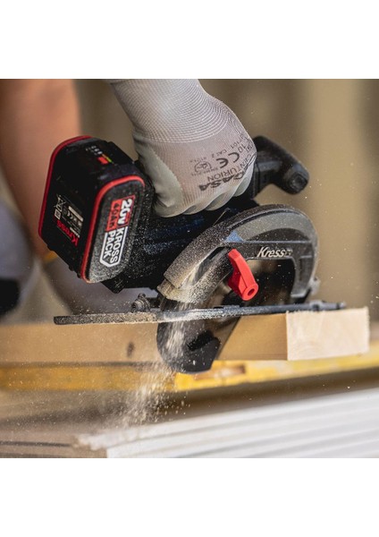 KUE12.9 20VOLT 165 mm Kömürsüz Profesyonel Daire Testere (Akü Dahil Değildir)