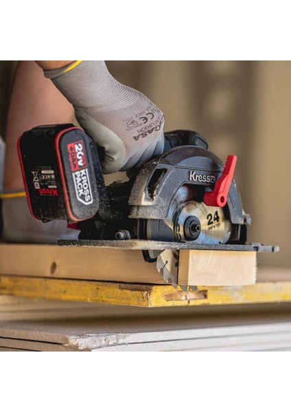 KUE12.9 20VOLT 165 mm Kömürsüz Profesyonel Daire Testere (Akü Dahil Değildir)