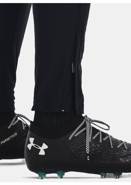 Siyah Erkek Fermuarlı Yaka Normal Kalıp Eşofman Takımı 1379592-001 Ua M's Ch. Tracksuit