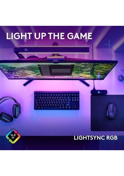 Logitech G502 x Plus Kablosuz Rgb Oyun Mouse Siyah Rgb Yok Kablosuz