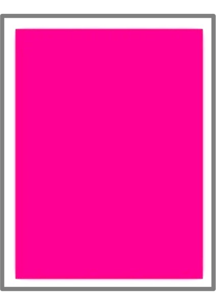 Fosforlu Fon Kartonu 50X70 Pembe Rulo Şeklinde - 6 Adet