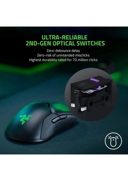 Viper Ultimate Kablosuz Oyun Mouse Siyah Mouse fiyatları