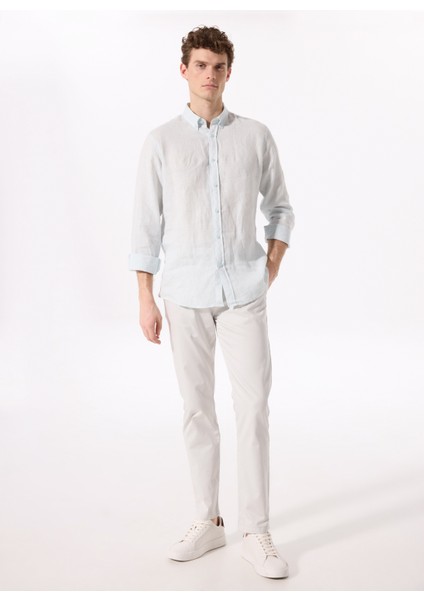 Bağlamalı Bel Normal Paça Taş Erkek Chino Pantolon F5SM-PNT 2447