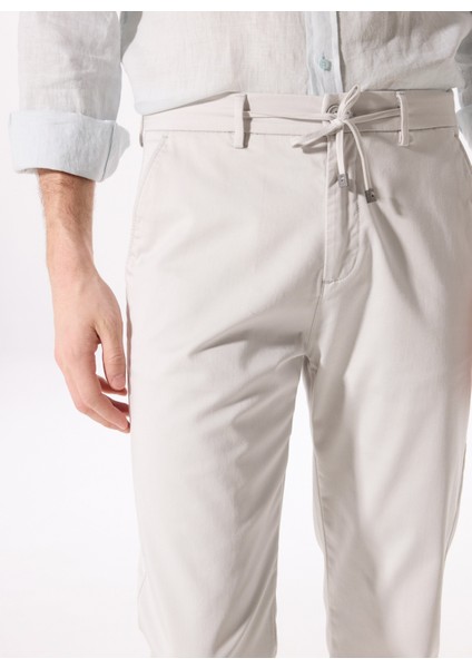 Bağlamalı Bel Normal Paça Taş Erkek Chino Pantolon F5SM-PNT 2447