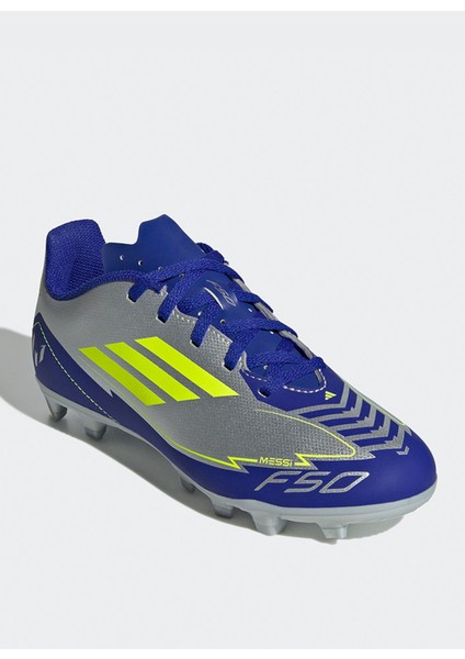 Mavi Erkek Çocuk Futbol Ayakkabısı IH0926-F50 Club Fg/mg J Messı modelleri