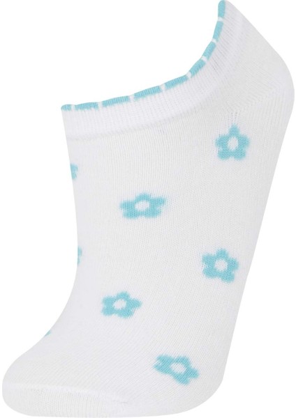 Kız Çocuk 7'li Pamuklu Patik Çorap E6060A8NS fırsatları