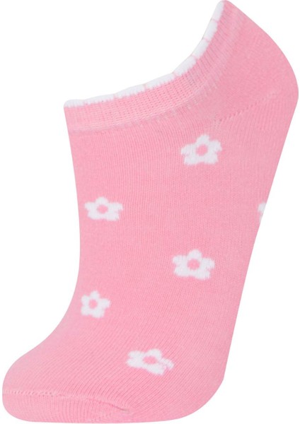 Kız Çocuk 7'li Pamuklu Patik Çorap E6060A8NS indirimleri