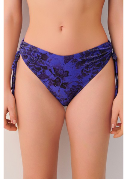 Bluebell Yanı Büzgülü Bikini Alt